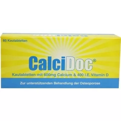 CALCIDOC Tyggetabletter, 60 stk
