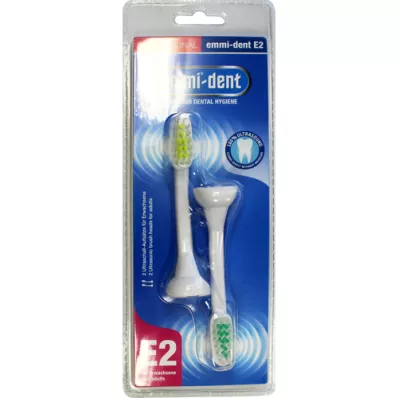 EMMI-DENT Ultralydbørstehode for voksne, 2 stk EMMI-DENT Ultralydbørstehode for voksne, 2 stk