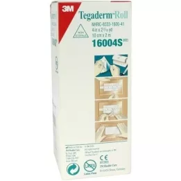 TEGADERM 3M gips 10 cmx2 m rull 16004S, 1 stk