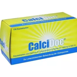 CALCIDOC Tyggetabletter, 120 stk