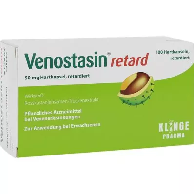VENOSTASIN retard 50 mg hard kapsel retardert, 100 stk