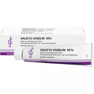 SALICYL VASELIN 10 % salve, 100 ml