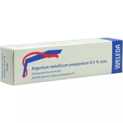 ARGENTUM METALLICUM PRAEPARATUM 0,4 % salve, 25 g ARGENTUM METALLICUM PRAEPARATUM 0,4 % salve, 25 g