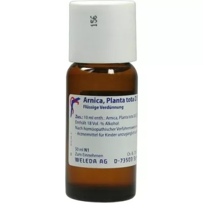 ARNICA PLANTA tota D3 fortynning, 50 ml ARNICA PLANTA tota D3 fortynning, 50 ml