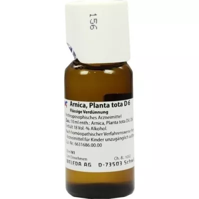 ARNICA PLANTA tota D6 fortynning, 50 ml ARNICA PLANTA tota D6 fortynning, 50 ml