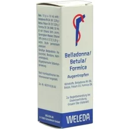 BELLADONNA/BETULA/FORMICA Øyedråper, 10 ml