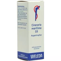 CINERARIA maritima D 3 øyedråper, 10 ml