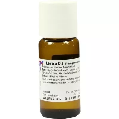 LEVICO D 3 Fortynning, 50 ml