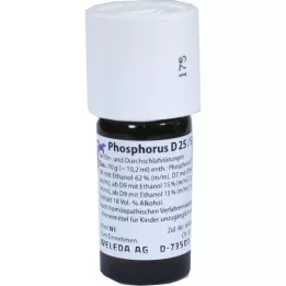 PHOSPHORUS D 25/Svovel D 25 aa blanding, 20 ml