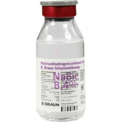 NATRIUMHYDROGENCARBONAT B.Braun 8,4 % glass, 100 ml