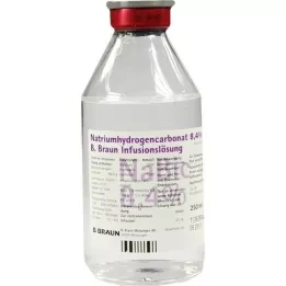 NATRIUMHYDROGENCARBONAT B.Braun 8,4 % glass, 250 ml