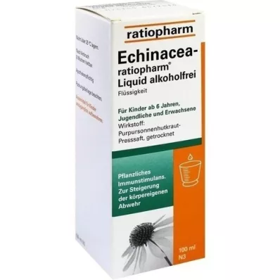 ECHINACEA-RATIOPHARM Flytende alkoholfri, 100 ml