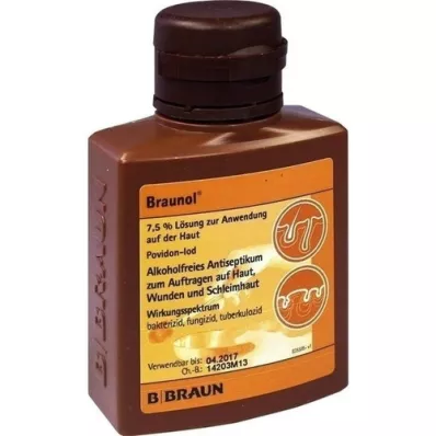 BRAUNOL Antiseptisk slimhinne, 100 ml