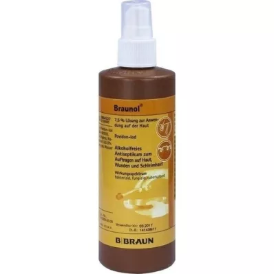 BRAUNOL Antiseptisk slimhinne, 250 ml