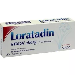 LORATADIN STADA 10 mg Allerg tabletter, 7 stk