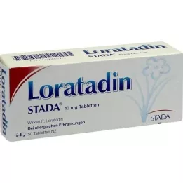 LORATADIN STADA 10 mg tabletter, 50 stk