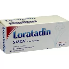 LORATADIN STADA 10 mg tabletter, 100 stk