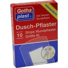 GOTHAPLAST Dusjgips XL 48x70 mm, 10 stk