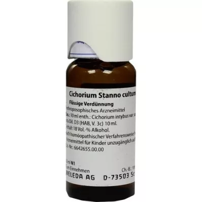 CICHORIUM STANNO cultum D 3 fortynning, 50 ml CICHORIUM STANNO cultum D 3 fortynning, 50 ml