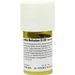 CARBO BETULAE D 20 Triturering, 20 g