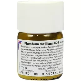 PLUMBUM MELLITUM D 20 Triturering, 50 g
