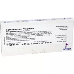 AGARICUS COMP./fosfor ampuller, 8X1 ml
