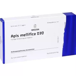 APIS MELLIFICA D 30 ampuller, 8 stk