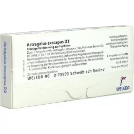 ASTRAGALUS EXSCAPUS D 3 ampuller, 8X1 ml