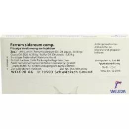 FERRUM SIDEREUM COMP.Ampuller, 8x1 ml