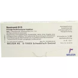 NONTRONIT D 15 ampuller, 8X1 ml