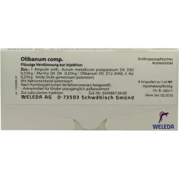OLIBANUM COMP.Ampuller, 8x1 ml