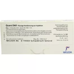 QUARZ D 60 ampuller, 8X1 ml
