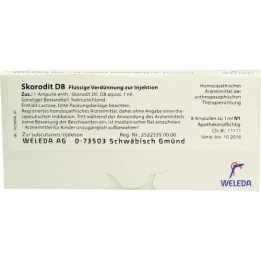 SKORODIT D 8 ampuller, 8X1 ml