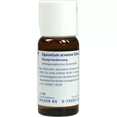 EQUISETUM ARVENSE Silicea cultum D 2 Fortynning, 50 ml