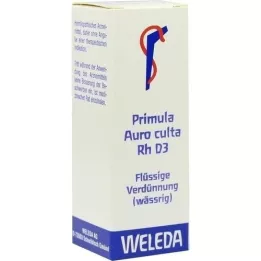PRIMULA AURO culta RH D 3 fortynning, 20 ml