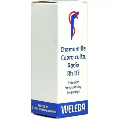 CHAMOMILLA CUPRO culta Radix Rh D 3 Fortynning, 20 ml
