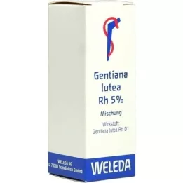 GENTIANA LUTEA RH Presset juice 5 % blanding, 20 ml