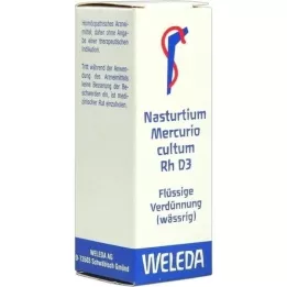 NASTURTIUM MERCURIO cultum Rh D 3 Fortynning, 20 ml