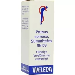 PRUNUS SPINOSA SUMMITATES Rh D 3 Fortynning, 20 ml