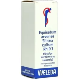 EQUISETUM ARVENSE Silicea cultum Rh D 3 Fortynning, 20 ml