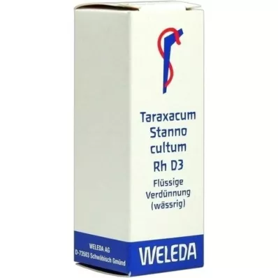 TARAXACUM STANNO kultum RH D 3 fortynning, 20 ml