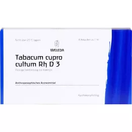 TABACUM CUPRO cultum Rh D 3 ampuller, 8X1 ml