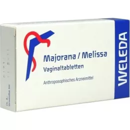 MAJORANA/MELISSA Vaginaltabletter, 10 stk
