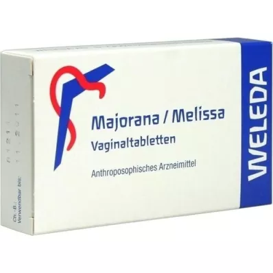 MAJORANA/MELISSA Vaginaltabletter, 10 stk MAJORANA/MELISSA Vaginaltabletter, 10 stk