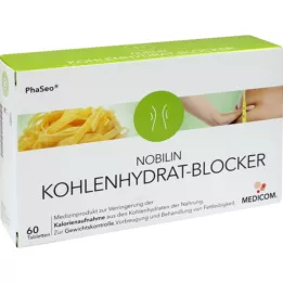 NOBILIN Karbohydratblokkerende tabletter, 60 stk