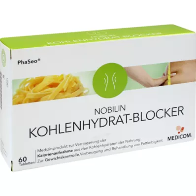 NOBILIN Karbohydratblokkerende tabletter, 60 stk NOBILIN Karbohydratblokkerende tabletter, 60 stk