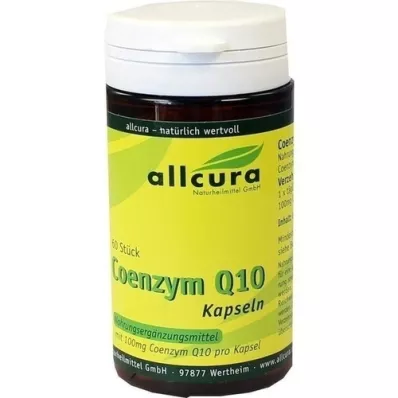 COENZYM Q10 KAPSELN a 100 mg, 60 stk COENZYM Q10 KAPSELN a 100 mg, 60 stk