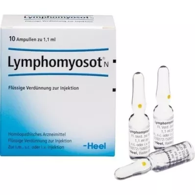 LYMPHOMYOSOT N ampuller, 10 stk LYMPHOMYOSOT N ampuller, 10 stk