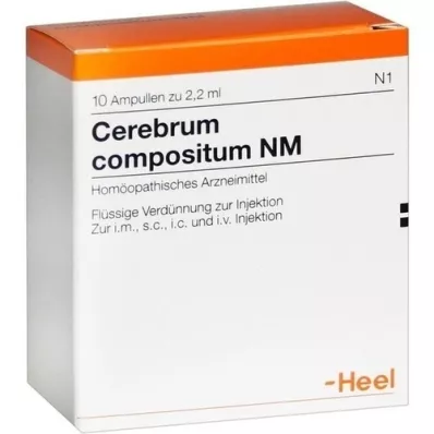 CEREBRUM COMPOSITUM NM Ampuller, 10 stk CEREBRUM COMPOSITUM NM Ampuller, 10 stk