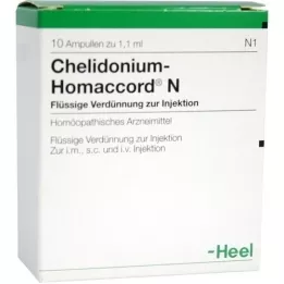 CHELIDONIUM-HOMACCORD N ampuller, 10 stk